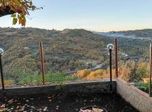 Il giardino con vista sulla vallata